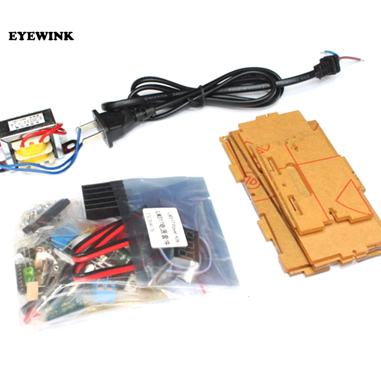 Обновленная версия DIY LM317 плата питания с регулируемым напряжением обучающий