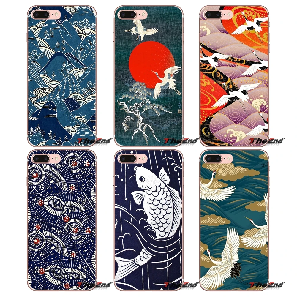Чехол для Samsung Galaxy S3 S4 S5 MINI S6 S7 edge S8 Plus Note 2 3 4 5 Grand Core Prime I LOVE JAPAN с японским рисунком
