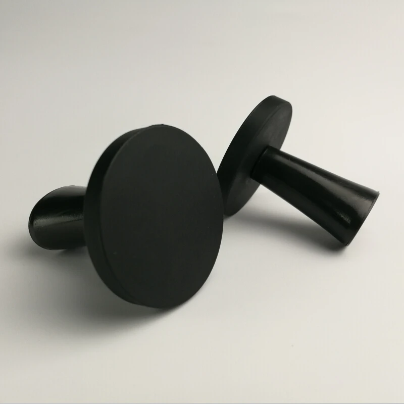Сильное притягивание черного магнитного знака захват D43mm устойчивость к