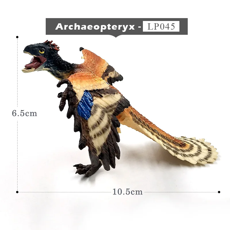 Archaeopteryx Имитация белки, слона, попугая, Wombat, фигурка животного, домашний декор, миниатюрное украшение для сада в виде Феи, аксессуары, фигурка - Цвет: Archaeopteryx