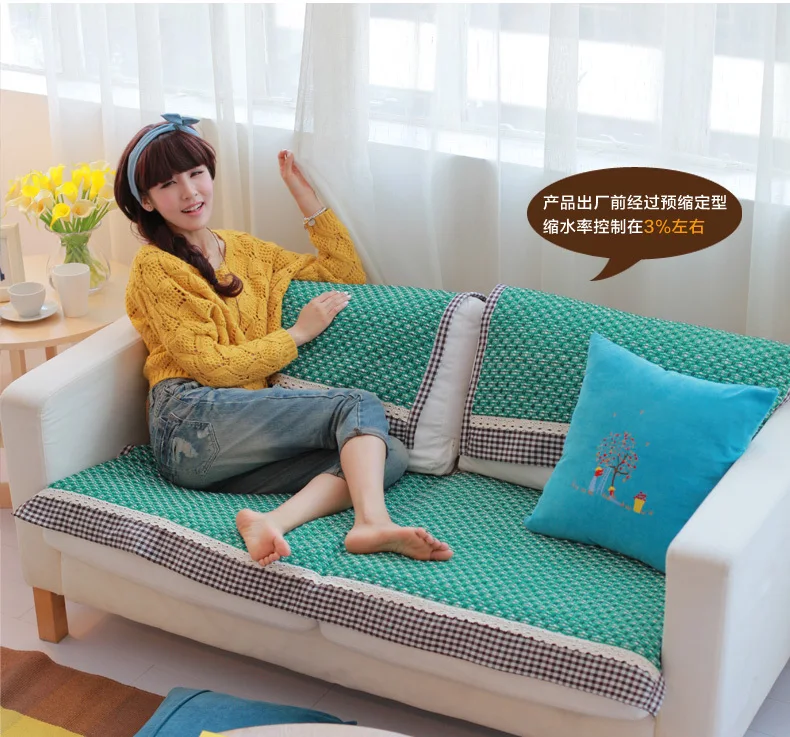 HBZ44 ткань Диван Пэт Мебель Нескользящие Покрытия Протектор Полотенце скатерть