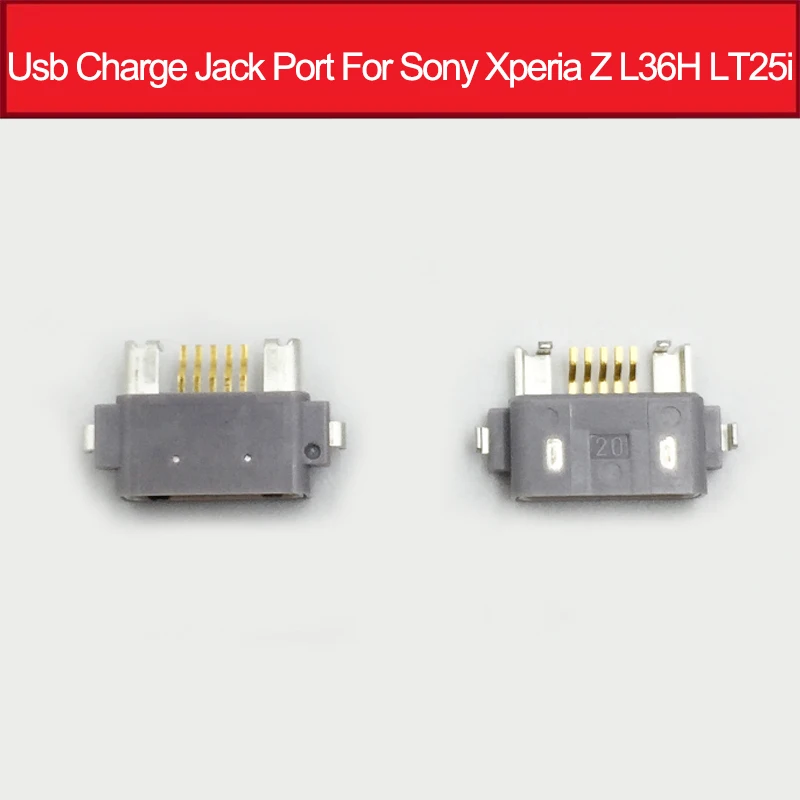 Разъем Usb для зарядки Sony Xperia Z L36H LT25i разъем запасные части|Шлейфы мобильных