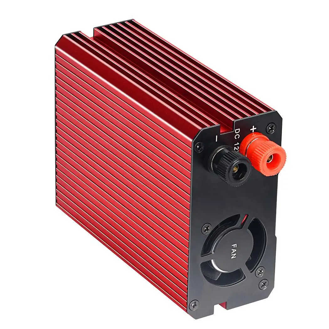 300 Вт автомобильный инвертор питания DC12V к AC110V/220 В двойной USB преобразователь