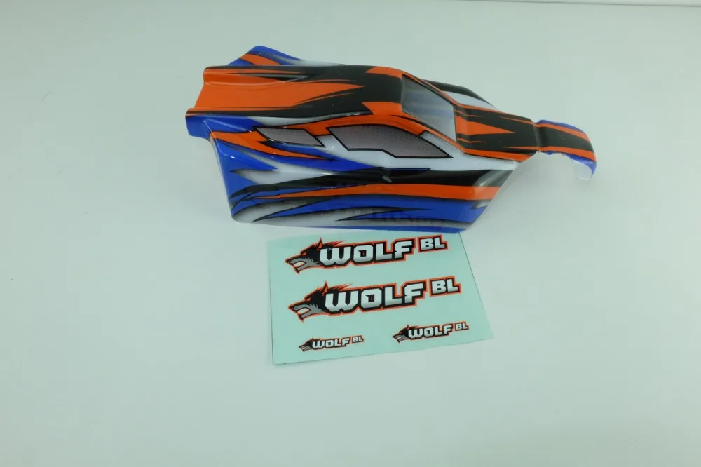 Детали автомобиля DHK RC 8133 001 печатный корпус (корпус из ПВХ) для WOLF BL 8131 масштаб 1/10