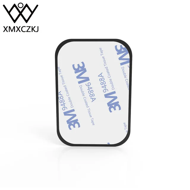 Style2-Rectangle1 XMXCZKJ металлических пластин магнитное автомобильное крепление Замена Наборы с 3 м клей для мобильного телефона магнит держатель аксессуары для ванной комнаты металлическая пластина - Цвет: Style2-Rectangle1