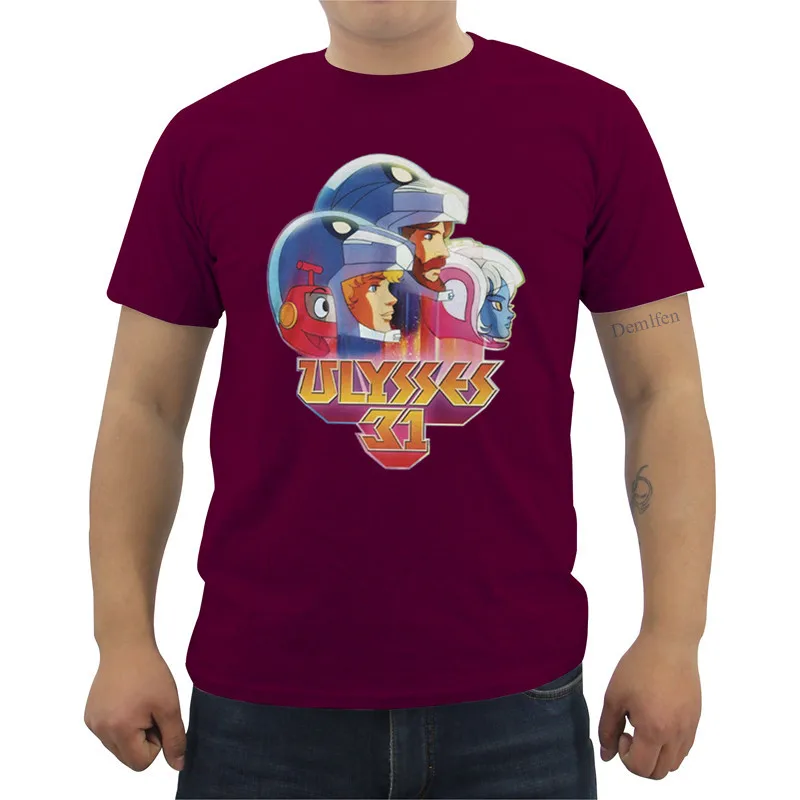 Новая футболка с принтом Ulysses 31 Классическая Детская унисекс рисунком из