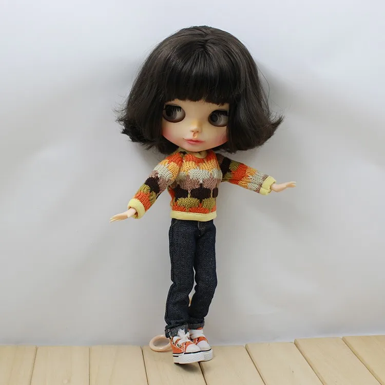 DBS blyth куклы icy одежда цветной свитер подходит 1/6 bjd обычный шарнир Озон licca тела|blythe