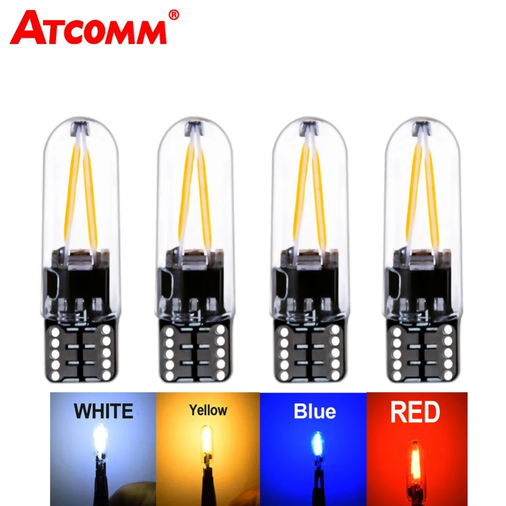 Автомобильные Внутренние светодиодные лампы ATcomm 4 светодиодный т. T10 W5W 12 В