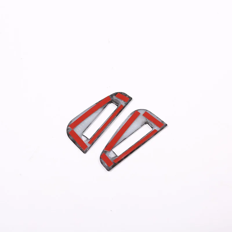 

Carbon Fiber Style Car Air Outlet Adjustment Switch Cover Frame Trim For Jaguar XE F-PACE f pace X761 2016-2018 Car Accessories