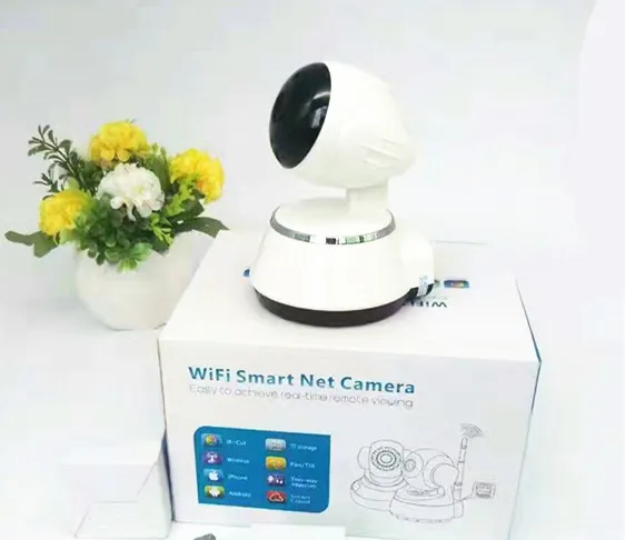Беспроводная IP камера HD 720P с обнаружением движения и двусторонней связью|wireless ip