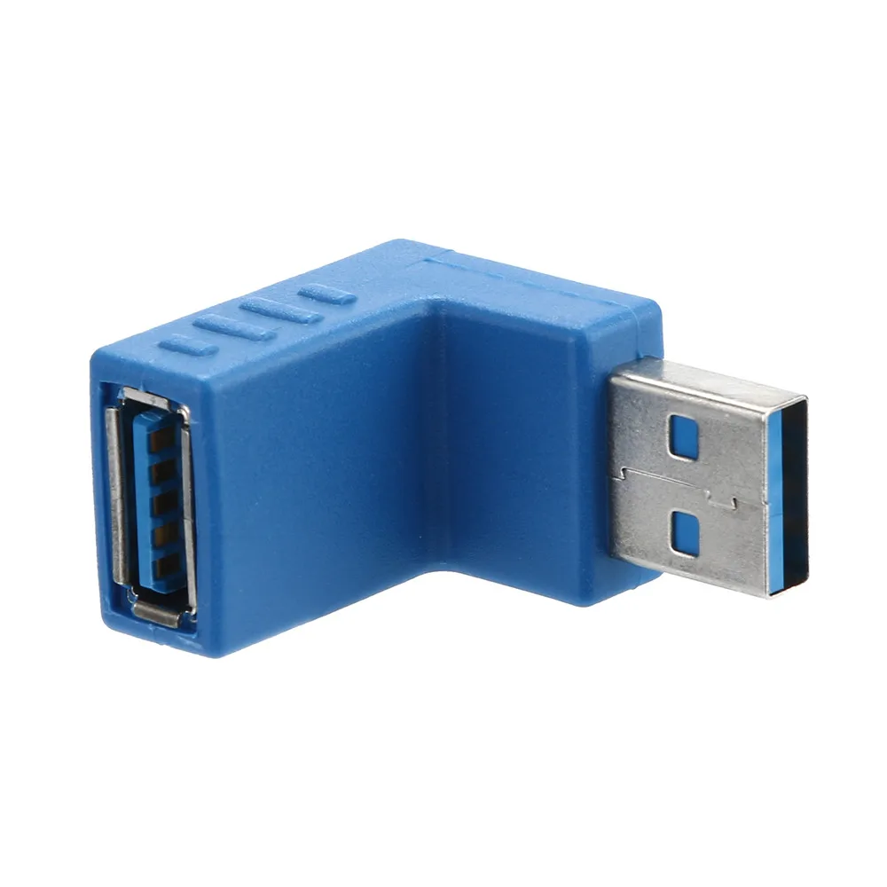 Коннекторы USB 3 0 A штекер гнездо Удлинительный кабель Компьютерные кабели 90