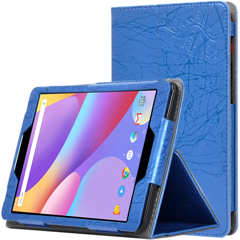 Магнитный чехол для Chuwi Hi9 pro 8 4 с принтом из зернистой искусственной кожи