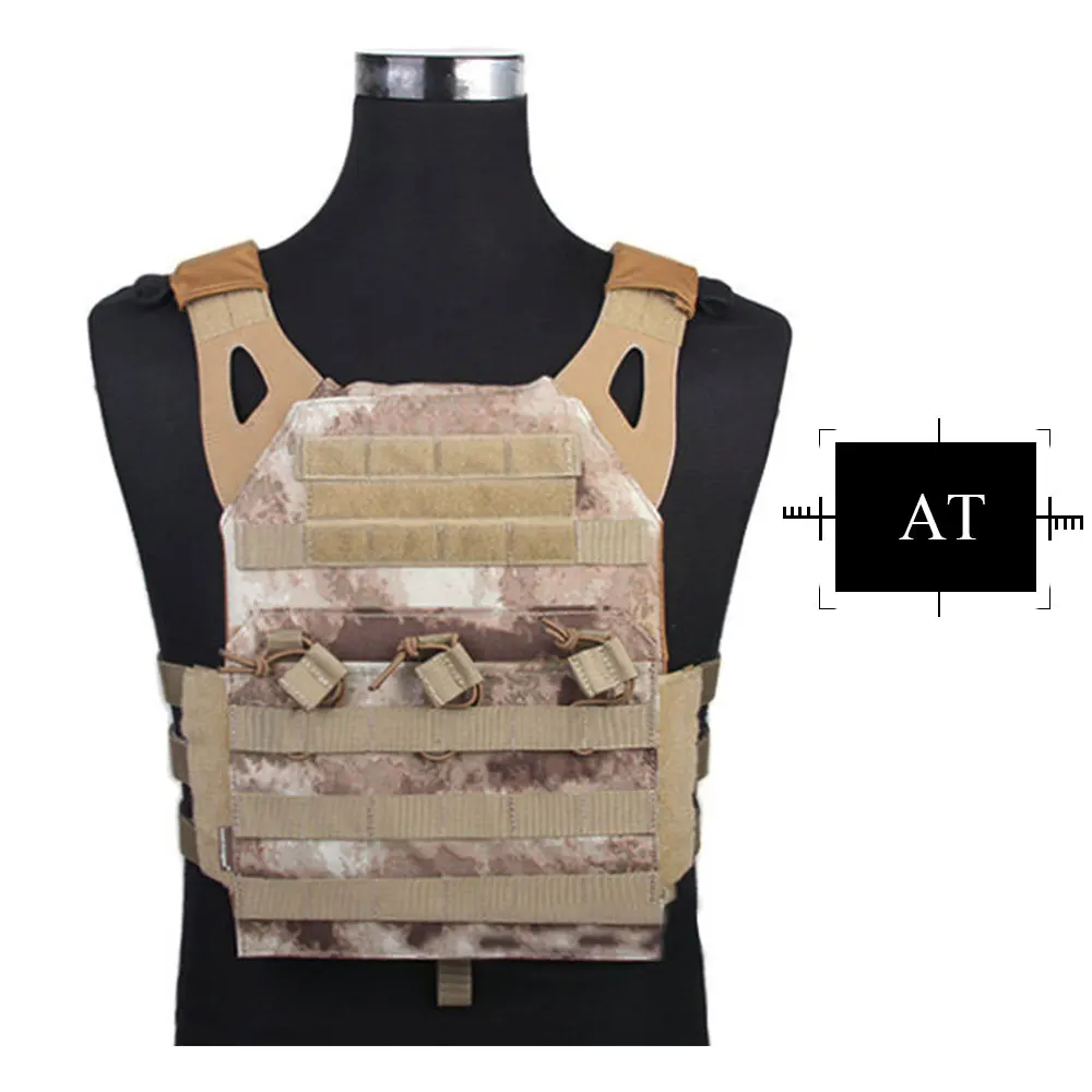 Emersongear Тактический Жилет Molle СКП жилет airosft Пейнтбол Молл жилет с груди защитная пластина Перевозчик Мультикам EM7344