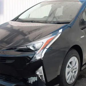 SUS304 лампа для фар из нержавеющей стали, декоративная формовочная крышка, аксессуары для Toyota Prius XW50 2015-2017