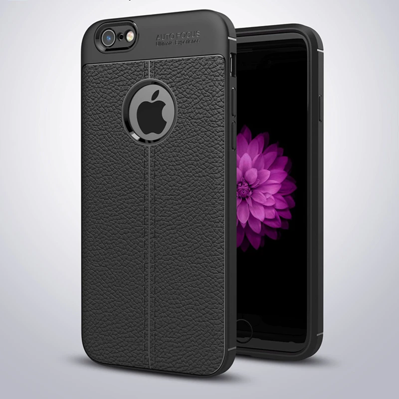 YUETUO Роскошный кожаный чехол для телефона с узором, etui, чехол для iphone 6 s 6s plus 6plus для apple, силикон. Аксессуары