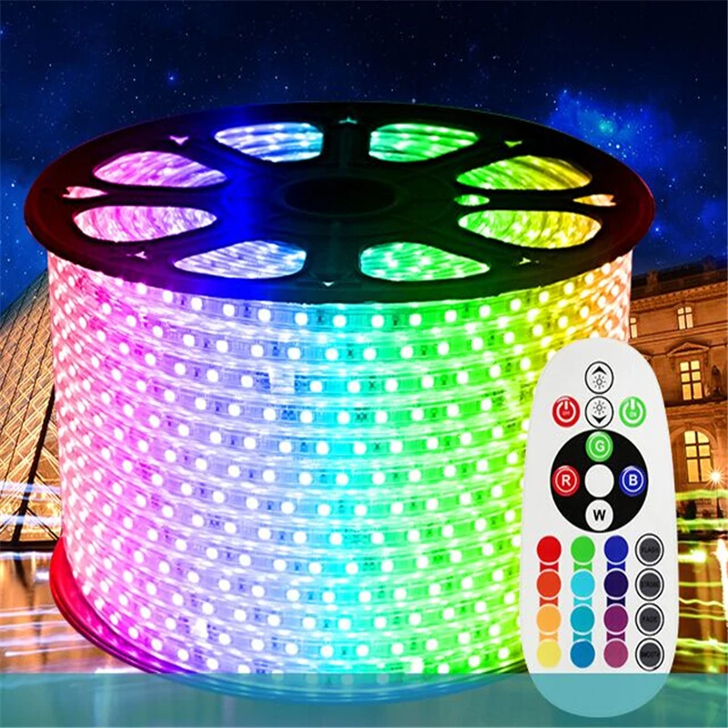 5-15 м 220 В вход 16 цветов RGB низкое энергопотребление высокая яркость 60
