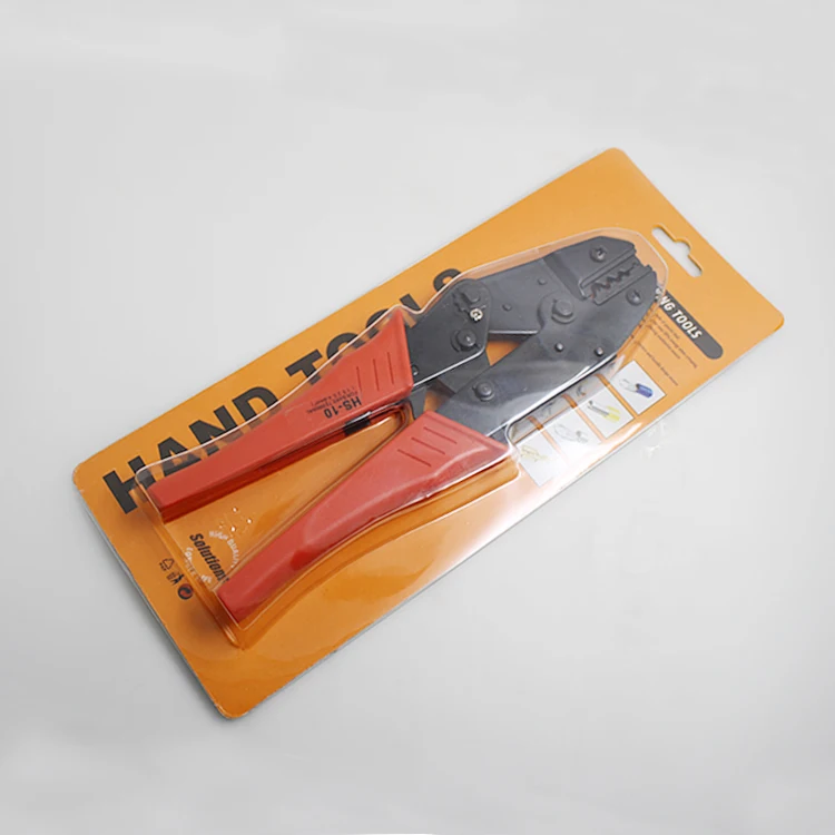 

Ratchet Bare Terminal Crimping Pliers HS-10