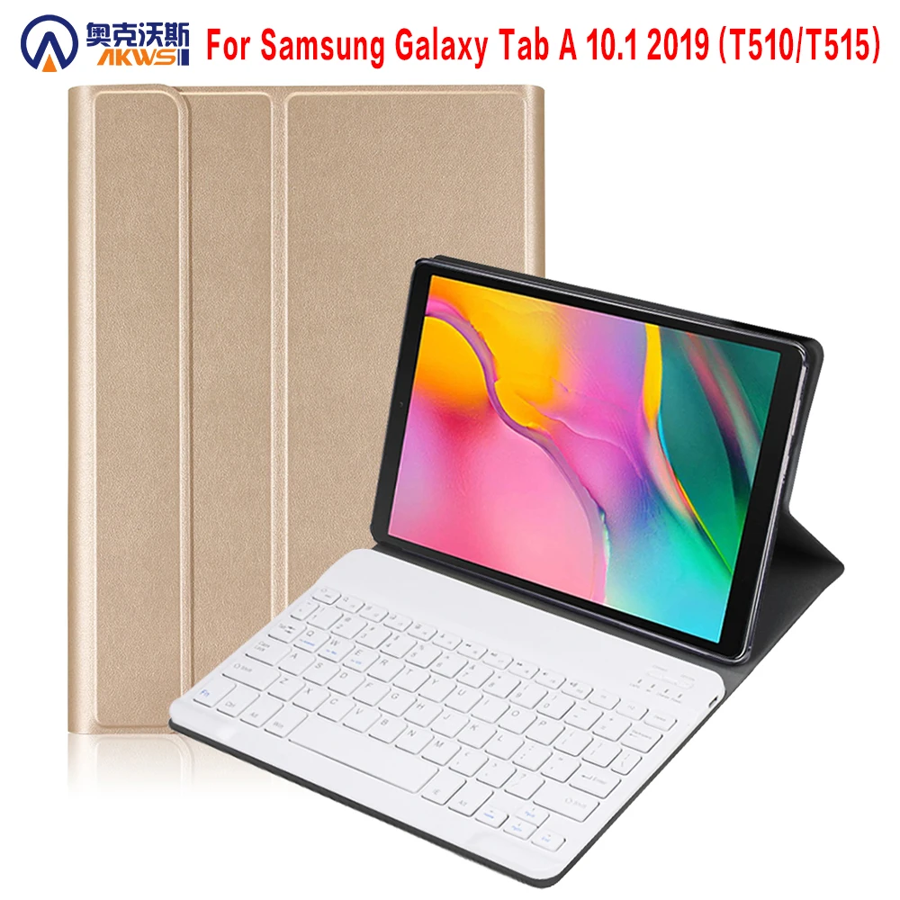 Чехол для клавиатуры Samsung Galaxy Tab A 10 1 2019 T510 T515 беспроводной Bluetooth съемный чехол