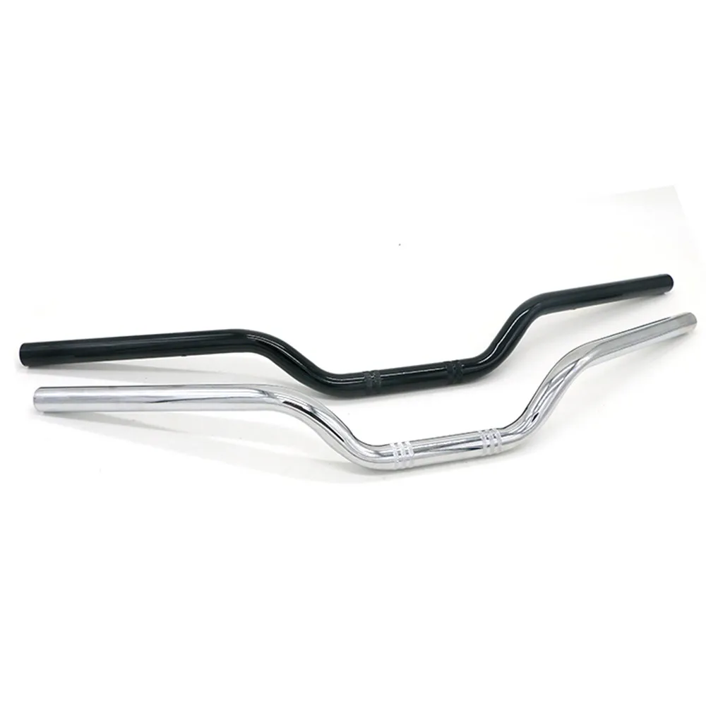 

22mm Universal Motorcycle Handlebar Motor Motorbike Aluminum Alloy Handlebars Moto Scooter Retro Black Anti-rust Handle Bars