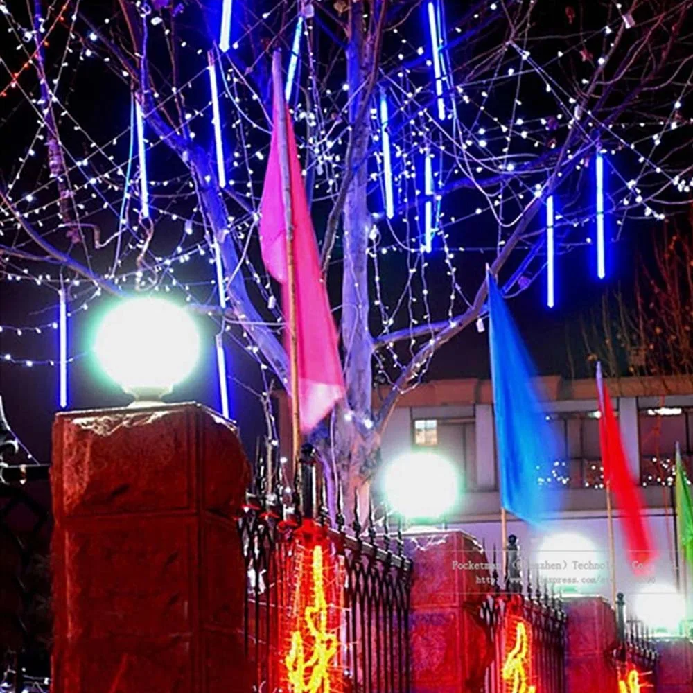 Гирлянда метеоритный дождь 50 см 100 светодиодов 240 В|Светодиодная лента| |