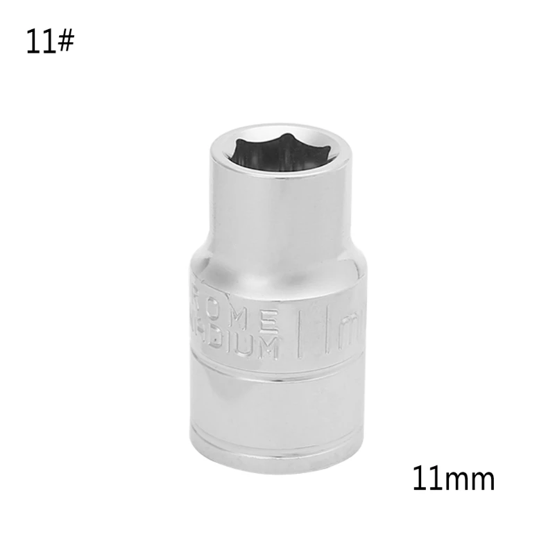 size11 Стандартный гнездо для ключа 1/" Drive 8-32 мм метрики мм 6 Точка мост Гайка - Цвет: size11
