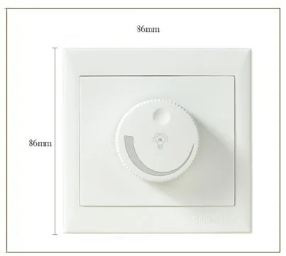 Регулятор яркости лампы 220 В 200 Вт 86*86 мм|lamp dimmer|dimmer controllerdimmer switch |