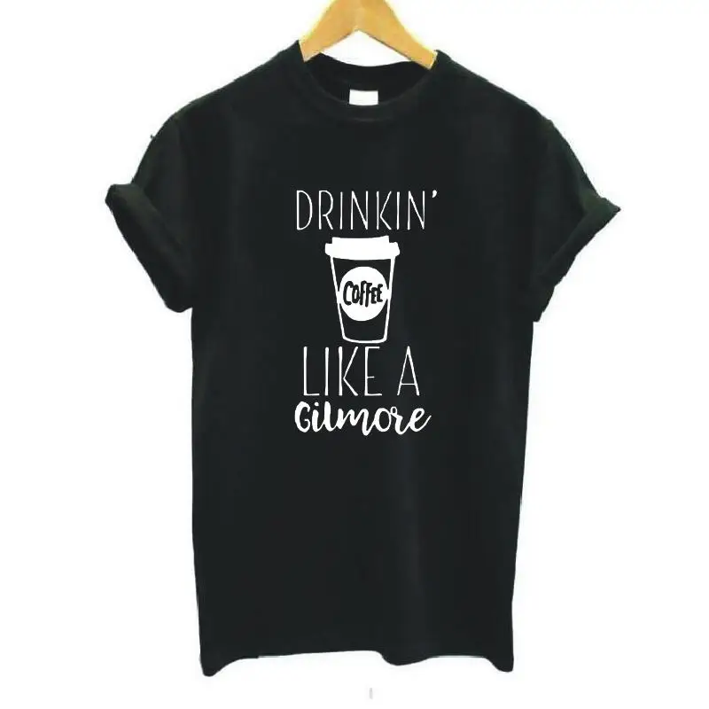 Хипстерская хлопковая футболка женская модная повседневная с круглым вырезом и