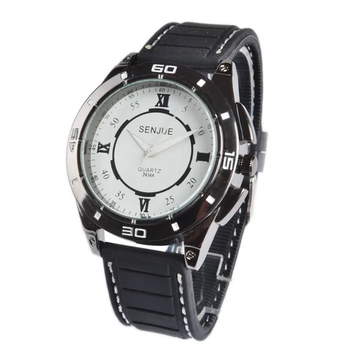 New Arrival 2014 Brand Quartz Men Sports watch military Casual Watches Dropship Silicone Band Clock Fashion Hours | Наручные часы