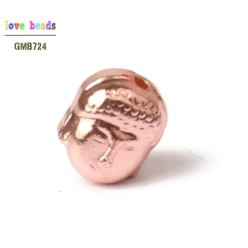 Натуральный 10 шт. Тибетский серебристый цвет гематитовый Будда Head Spacer Свободные