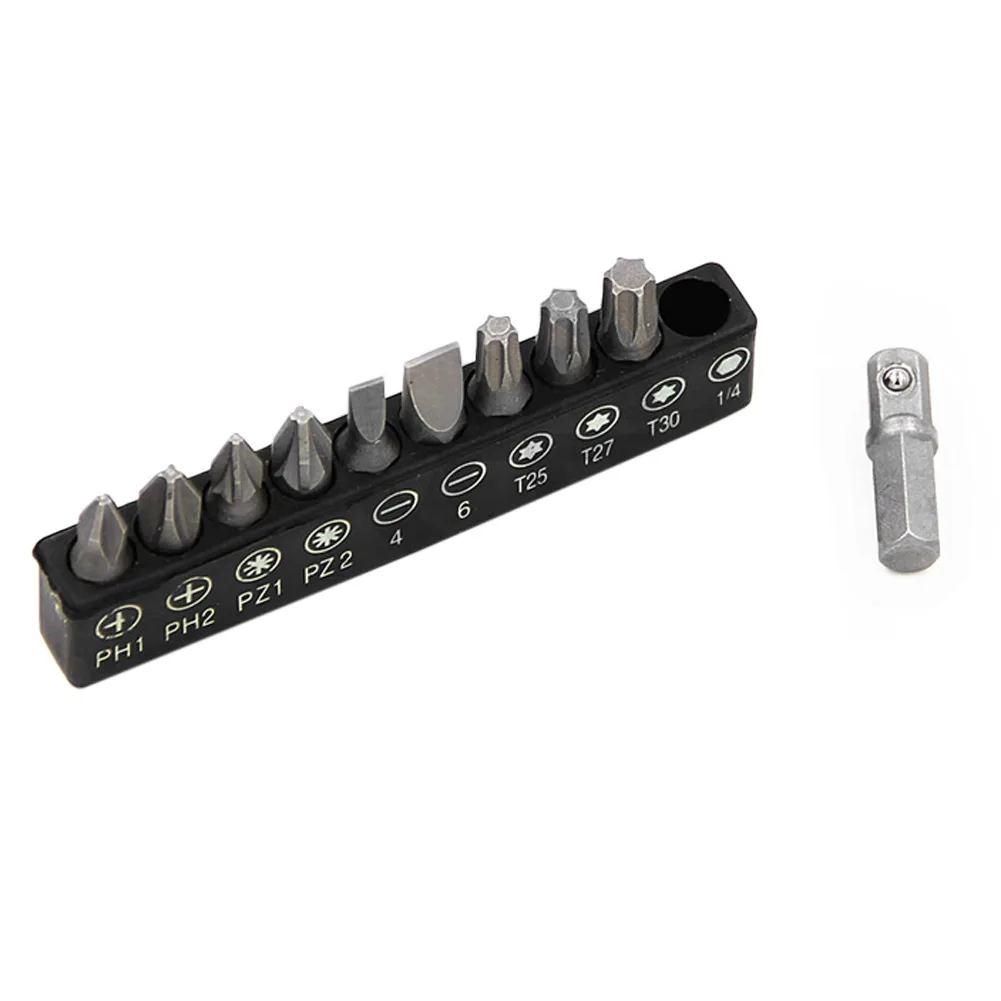 Набор отверток 10 в 1 комплект прецизионных насадок с шестигранным хвостовиком из
