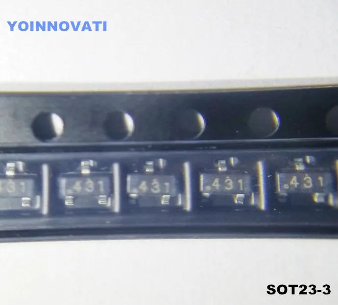 3000 шт. TL431A TL431 CJ431 IC SOT23-3 | Электронные компоненты и принадлежности