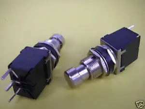 9v-12v моментальный N/O Off-(ON) педаль для гитары эффекты стопор ножной переключатель