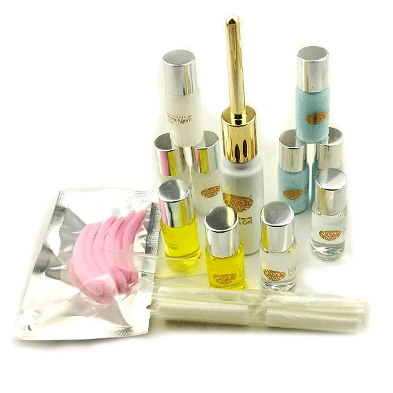 1 комплект в Корейском стиле ненатуральные искусственные Лифт Набор для завивки