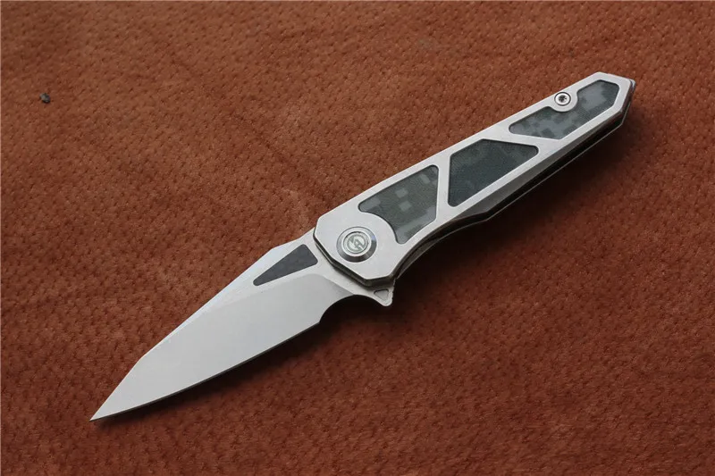 Maxace ножи Lanius складной нож, 14C28N лезвие, Нержавеющая Сталь G10 ручка, Кемпинг Охота карманные фрукты Ножи EDC инструменты - Цвет: camouflage white