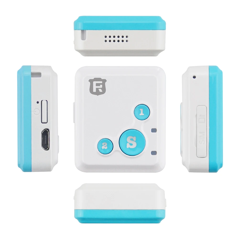 Оригинальный мини GSM GPRS GPS трекер RF-V16 SOS двусторонний разговор для детей и пожилых