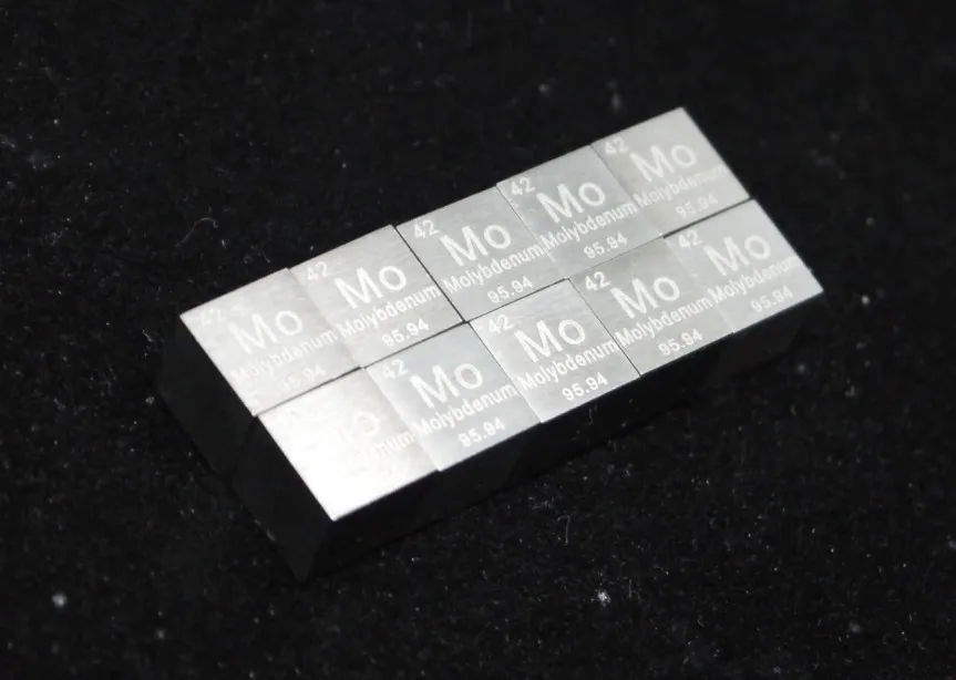 Металлический молибденовый цикл фенотипа куб 10 мм весит около 515 г Mo = 99.95%|mo| |