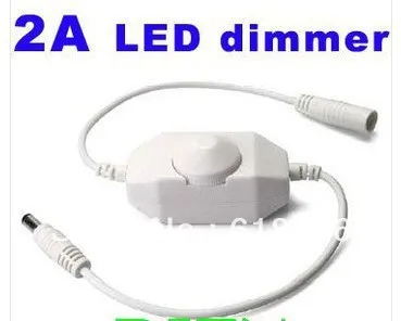 Контроллер яркости для светодиодной ленты 5 шт./лот 2 А | Лампы и освещение