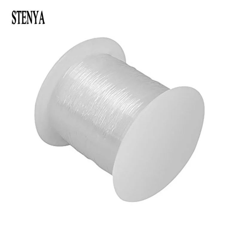 1 рулон прозрачные бусины для бисероплетения 0 3 мм|beading cord|jewelry findingsbeading thread |