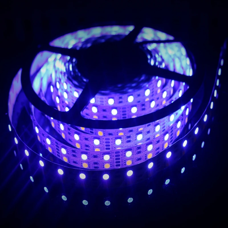 5 м RGBW RGBWW светодиодные полосы света 5050SMD Двухрядные 120 светодиодов/M RGB+ белый/теплый белый гибкие свет ленты DC12V Водонепроницаемый в полоску