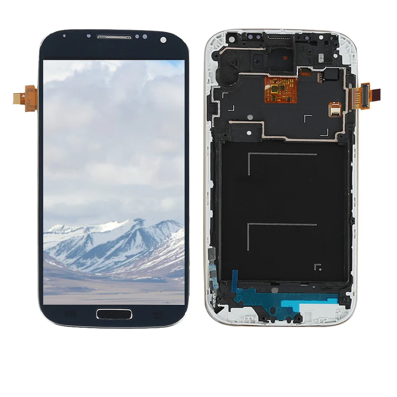 S4 lcd для SAMSUNG Galaxy S4 экран дисплея i9505 i9500 i9505 i9506 i9515 i337 lcd сенсорный экран дигитайзер с рамкой I9500 lcd