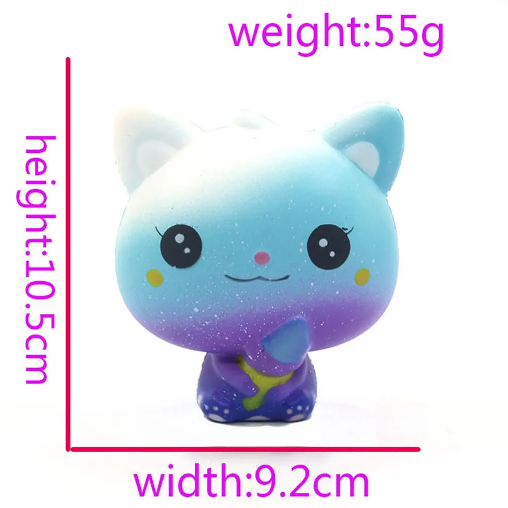 Jumbo Ice Cream Cat Slow Rising Stress Relief Galaxy Toy Squishy Collections Diy Products Rebound | Игрушки и хобби