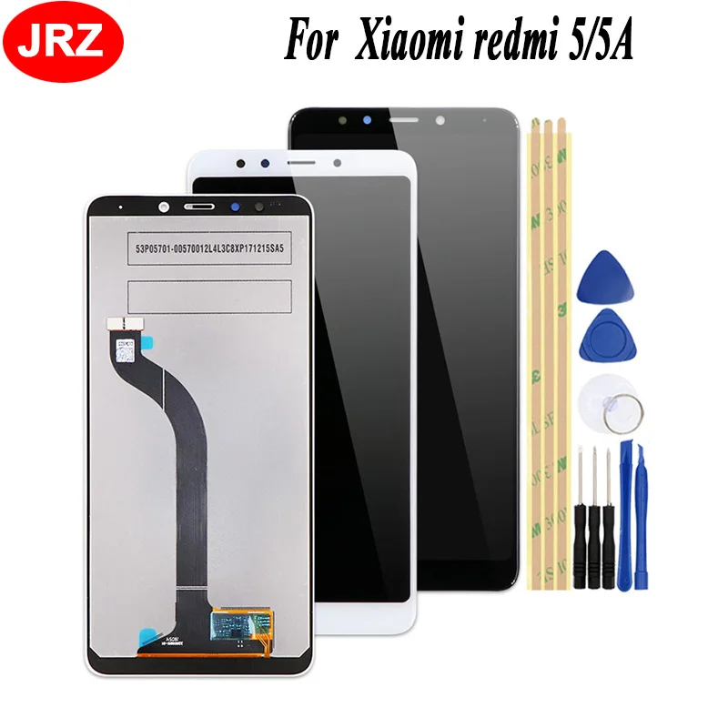 JRZ для Xiaomi redmi 5 ЖК-дисплей + сенсорный экран дигитайзер в сборе запасная часть