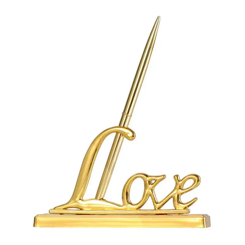 2 вида стилей для свадебной вечеринки авторучка с золотым и серебряным покрытием