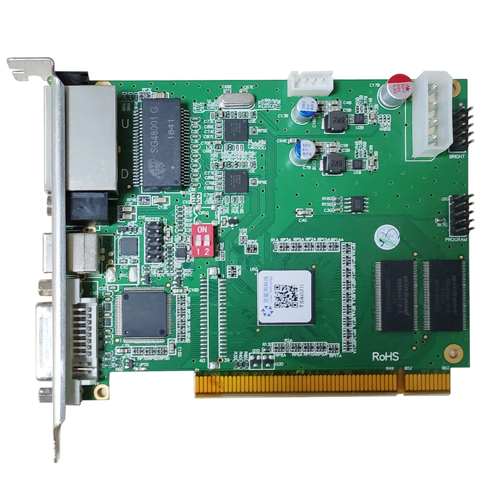 Система управления светодиодным дисплеем Linsn отправляющая карта TS802D высокое