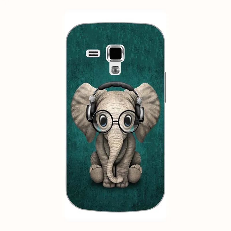 Чехол для samsung Galaxy S Duos GT S7562 GT-S7562 7562 Trend Plus S7580 S7582 GT-S7580 GT-S7582 чехол с принтом кота Совы чехол для телефона - Цвет: A207