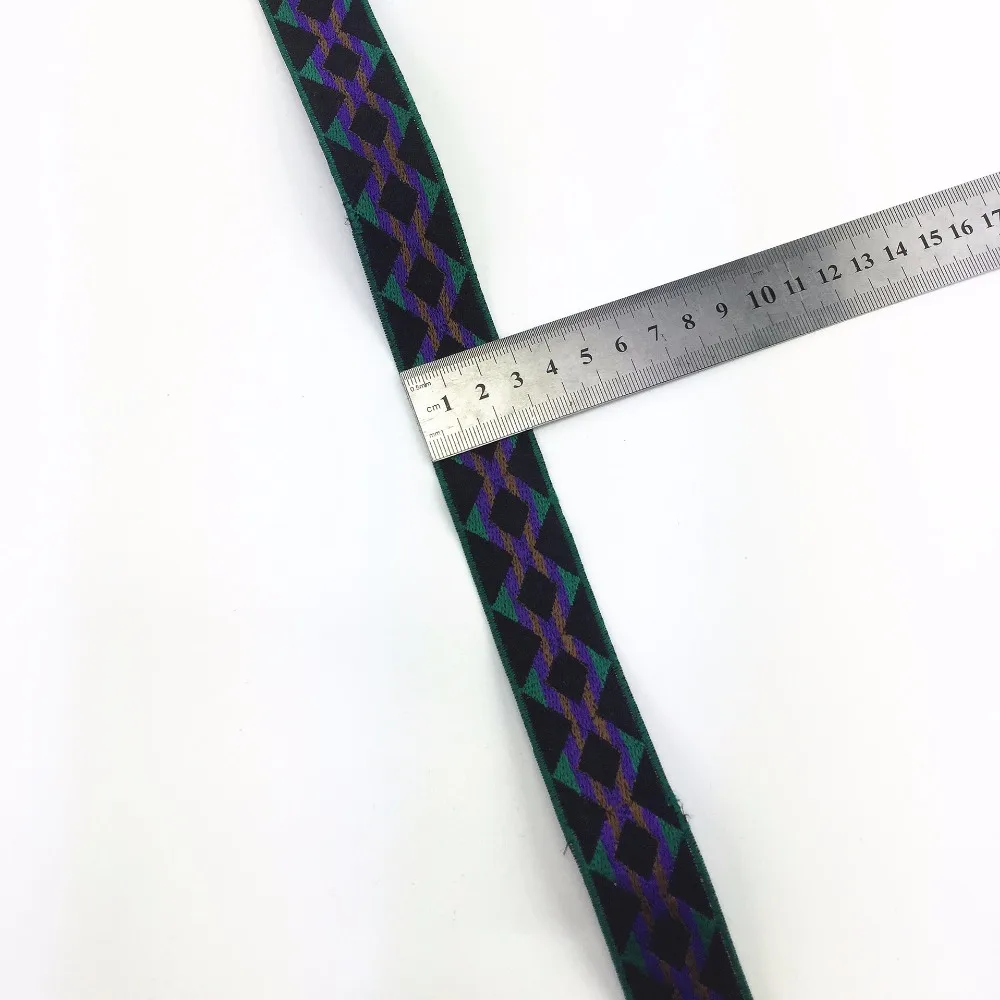 Винтажная Этническая кружевная лента с вышивкой разноцветная цветочная ткань