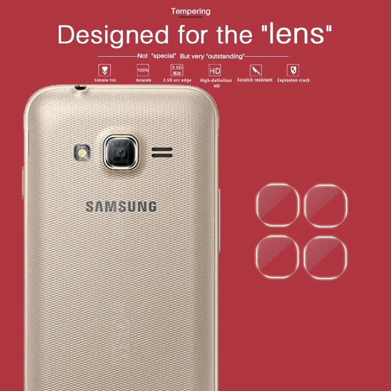 Задняя камера Объектив Закаленное стекло пленка для Samsung Galaxy J5 J2 Pro J1 Mini Prime J4 2018 J6 J8