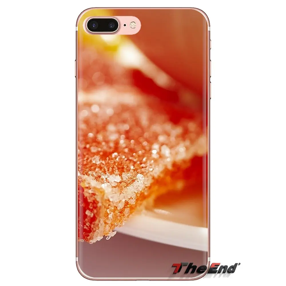 Пищевые обои мармелад для Samsung Galaxy A3 A5 A7 A9 A8 Star A6 Plus 2018 2015 2016 2017 прозрачные мягкие