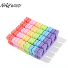 Разделители для ног Nailwind, 10 шт., губка для пальцев ног, Мягкий Гель-лак, для салона, маникюра, педикюра, инструменты для дизайна ногтей, розовый, желтый, розовый