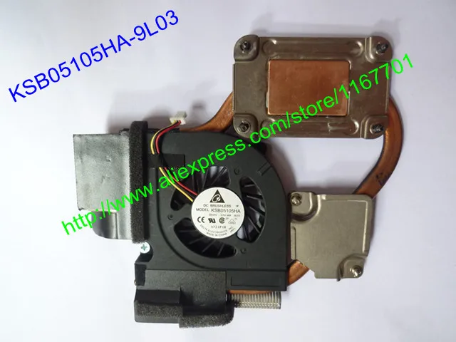 Охлаждающий радиатор и вентилятор для ноутбука HP Pavilion DV3 4000 4100 CQ32 G32 DM4 1000 1100 6043B0078301